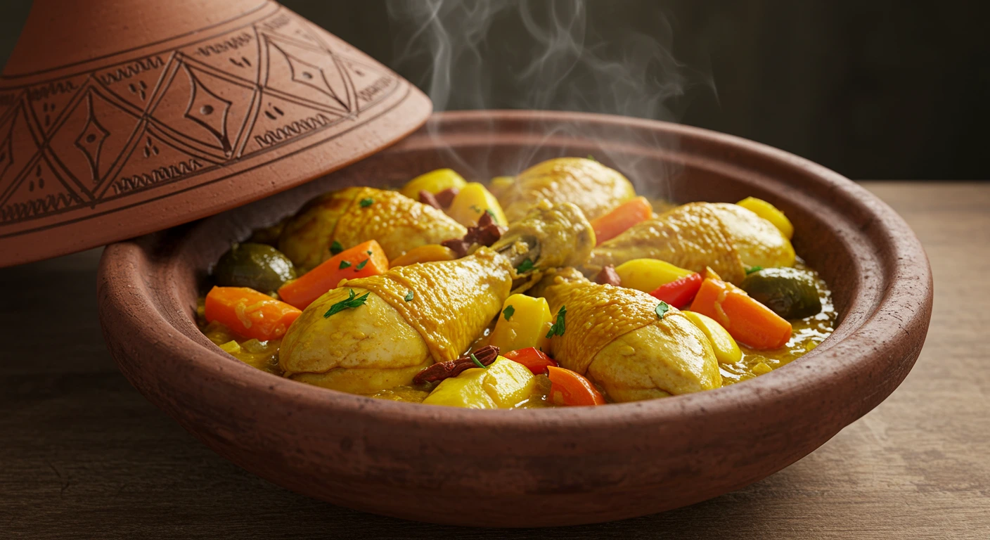 Authentic Best Moroccan Chicken Tagine Recipe