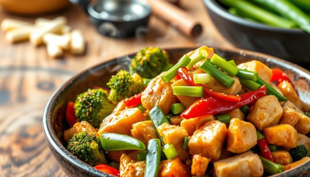 gluten-free chicken stir-fry